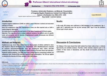 Prevalence, Antimicrobial Resistance, and Molecular Characteristics of Coagulase-Negative Staphylococci Isolated from Children’s Blood Cultures in Northeastern Iran Within 2013 - 2019