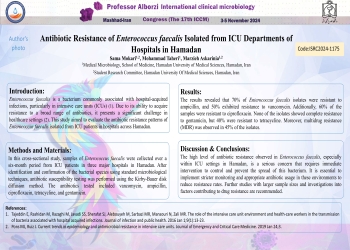 Antibiotic Resistance of Enterococcus faecalis Isolated from ICU Departments of Hospitals in Hamadan