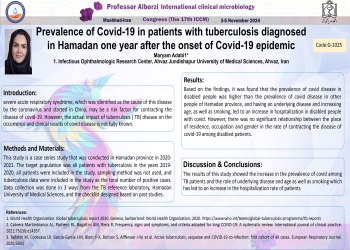 Prevalence of Covid-19 in patients with pulmonary tuberculosis diagnosed in Hamadan province during one year after the onset of Covid-19 epidemic