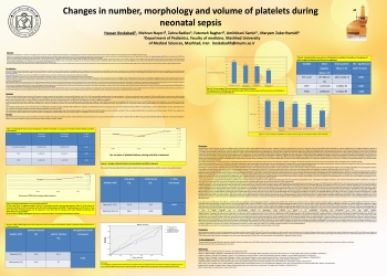 Changes in number, morphology and volume of platelets during neonatal sepsis