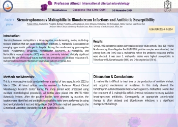 Stenotrophomonas Maltophilia in Bloodstream Infections and Antibiotic Susceptibility