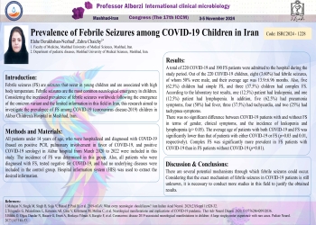 Prevalence of Febrile Seizures among COVID-19 Children in Iran