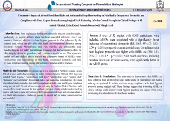 Comparative Impact of Alcohol-Based Hand Rubs and Antimicrobial Soap ‎Handwashing on Skin Health, Occupational Dermatitis, and Compliance with Hand ‎Hygiene Protocols among Surgical Staff: Enhancing Infection Control Strategies in ‎Clinical Settings – A M