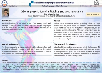 Rational prescription of antibiotics and drug resistance