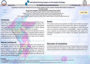 Comparing the reporting rate of hospital errors by two systemic methods and active reporting in Shahidan Mobini Sabzevar educational and therapeutic hospital