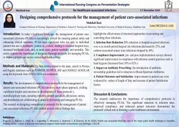 Designing comprehensive protocols for the management of patient care-associated infections