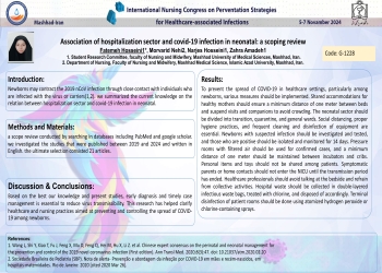 Association of hospitalization sector and covid-19 infection in neonatal: a scoping review 