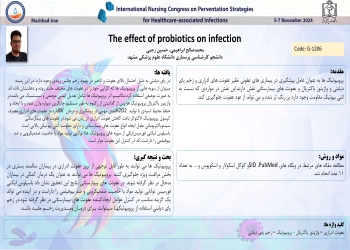 The effect of probiotics on infection